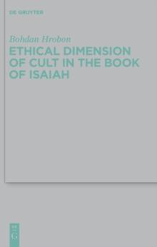 Ethical Dimension of Cult in the Book of Isaiah