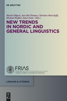 New Trends in Nordic and General Linguistics