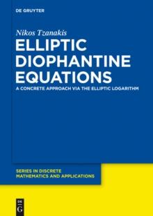 Elliptic Diophantine Equations : A Concrete Approach via the Elliptic Logarithm