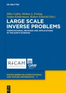 Large Scale Inverse Problems : Computational Methods and Applications in the Earth Sciences