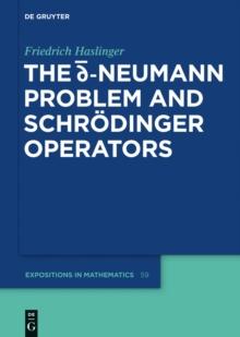 The d-bar Neumann Problem and Schrodinger Operators