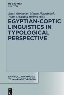 Egyptian-Coptic Linguistics in Typological Perspective