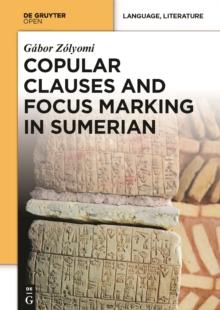 Copular Clauses and Focus Marking in Sumerian