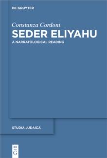 Seder Eliyahu : A Narratological Reading