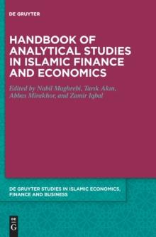 Handbook of Analytical Studies in Islamic Finance and Economics