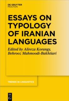 Essays on Typology of Iranian Languages