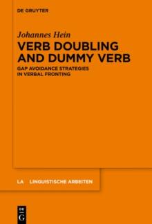 Verb Doubling and Dummy Verb : Gap Avoidance Strategies in Verbal Fronting