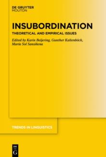 Insubordination : Theoretical and Empirical Issues