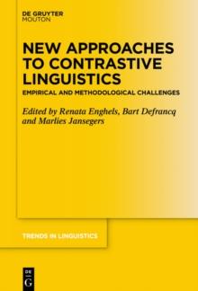 New Approaches to Contrastive Linguistics : Empirical and Methodological Challenges