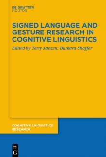 Signed Language and Gesture Research in Cognitive Linguistics