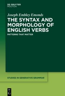 The Syntax and Morphology of English Verbs : Patterns that Matter