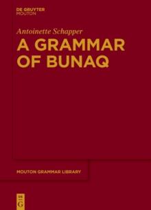 A Grammar of Bunaq