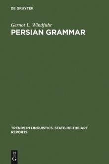 Persian Grammar : History and State of its Study