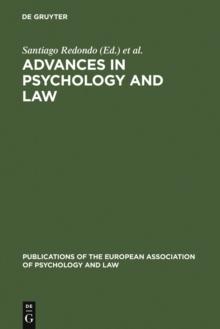 Advances in Psychology and Law : International Contributions