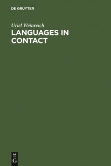 Languages in Contact : Findings and Problems