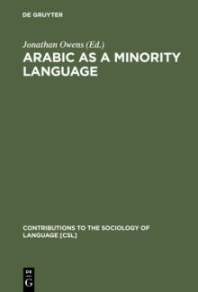 Arabic as a Minority Language