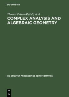 Complex Analysis and Algebraic Geometry : A Volume in Memory of Michael Schneider