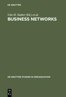 Business Networks : Prospects for Regional Development