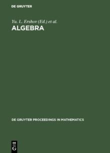 Algebra : Proceedings of the Third International Conference on Algebra held in Krasnoyarsk, August 23-28, 1993