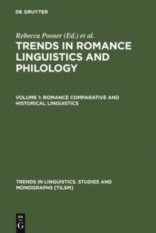 Romance Comparative and Historical Linguistics