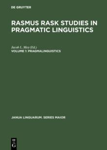 Pragmalinguistics : Theory and Practice