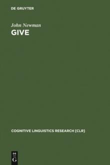 Give : A Cognitive Linguistic Study