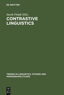 Contrastive Linguistics : Prospects and Problems