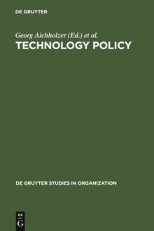 Technology Policy : Towards an Integration of Social and Ecological Concerns