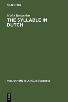 The Syllable in Dutch