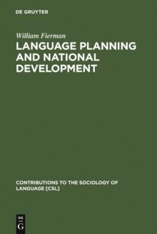 Language Planning and National Development : The Uzbek Experience