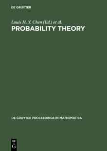 Probability Theory : Proceedings of the 1989 Singapore Probability Conference held at the National University of Singapore, June 8-16, 1989