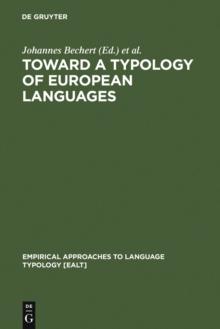 Toward a Typology of European Languages