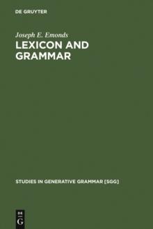 Lexicon and Grammar : The English Syntacticon