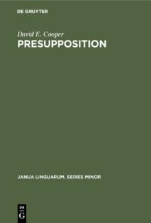 Presupposition