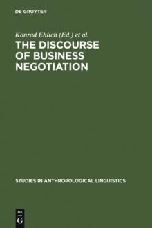 The Discourse of Business Negotiation