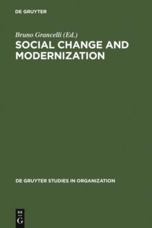 Social Change and Modernization : Lessons from Eastern Europe