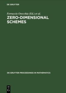 Zero-Dimensional Schemes : Proceedings of the International Conference held in Ravello, June 8-13, 1992