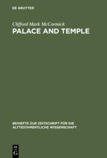 Palace and Temple : A Study of Architectural and Verbal Icons