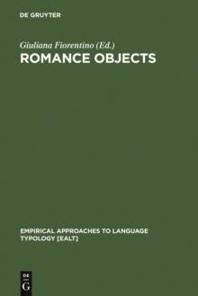 Romance Objects : Transitivity in Romance Languages