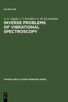 Inverse Problems of Vibrational Spectroscopy