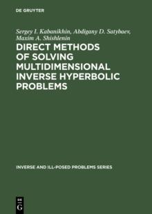 Direct Methods of Solving Multidimensional Inverse Hyperbolic Problems