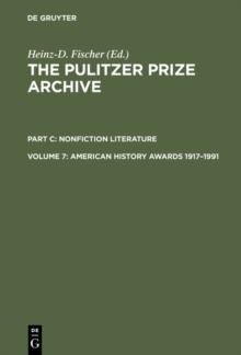 American History Awards 1917-1991 : From Colonial Settlements to the Civil Rights Movements