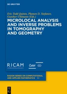 Microlocal Analysis and Inverse Problems in Tomography and Geometry