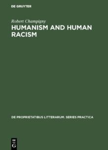 Humanism and human racism : A critical study of essays by Sartre and Camus