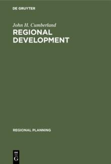 Regional development : Experiences and prospects in the United States of America