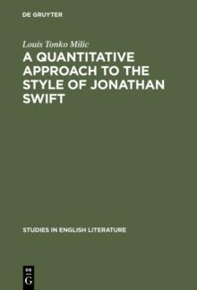 A quantitative approach to the style of Jonathan Swift