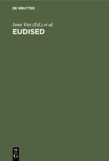 EUDISED : Multilingual thesaurus for information processing in the field of education