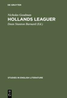 Hollands leaguer : A critical Edition