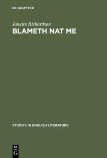 Blameth nat me : A study of imagery in Chaucer's fabliaux