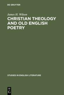 Christian theology and old English poetry